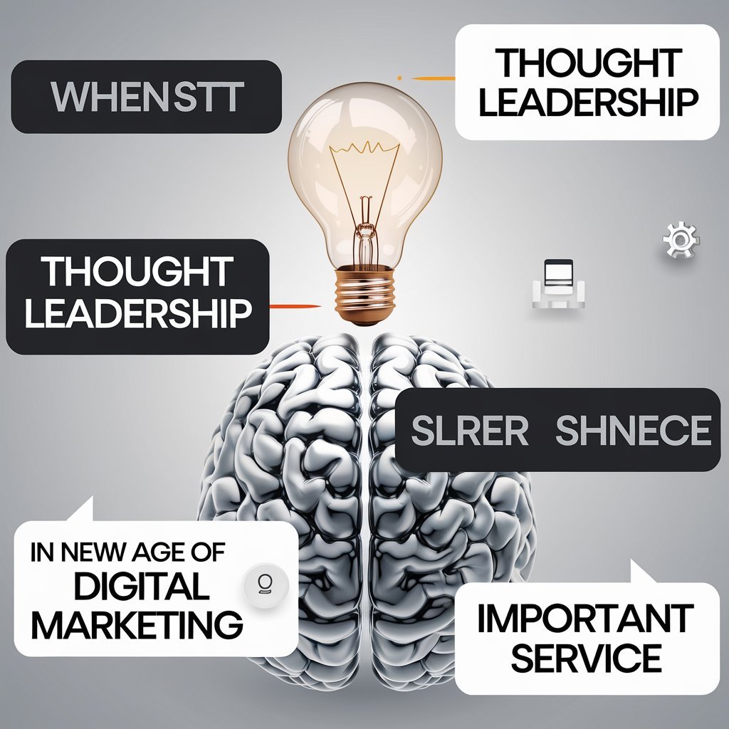 Why Thought Leadership is Important Service in New Age of Digital Marketing ?